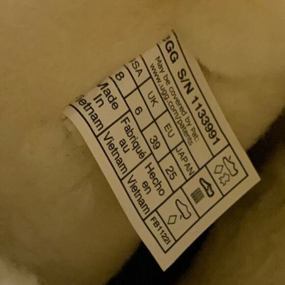 UGG Raincloud Tall Boots Women Size 8 Shearling Lining Waterproof Snow Shoes - Picture 12 of 13